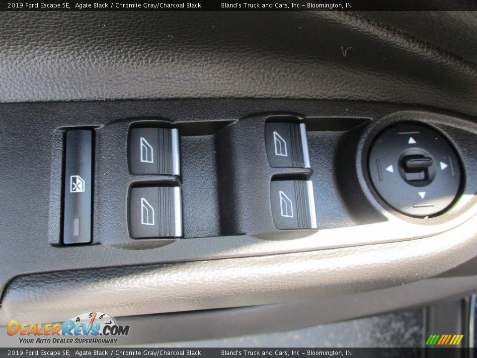2019 Ford Escape SE Agate Black / Chromite Gray/Charcoal Black Photo #11
