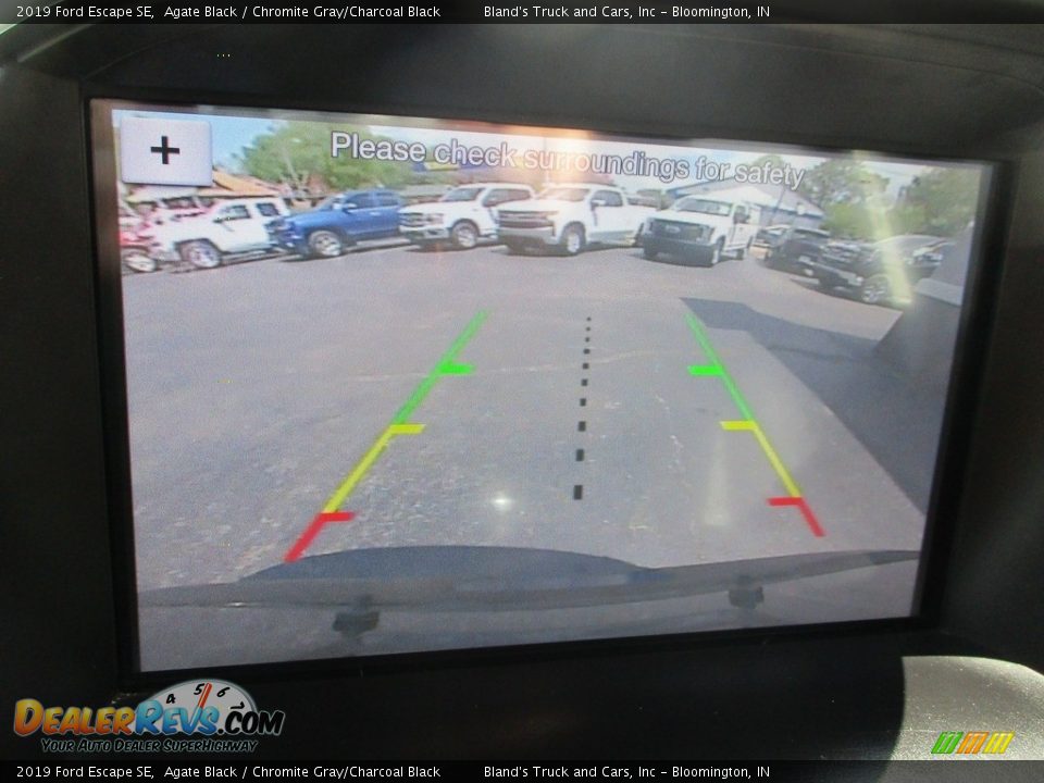 2019 Ford Escape SE Agate Black / Chromite Gray/Charcoal Black Photo #20