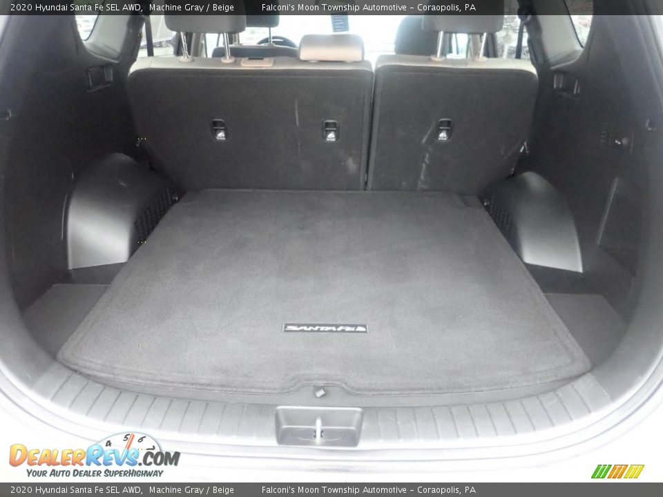 2020 Hyundai Santa Fe SEL AWD Machine Gray / Beige Photo #4