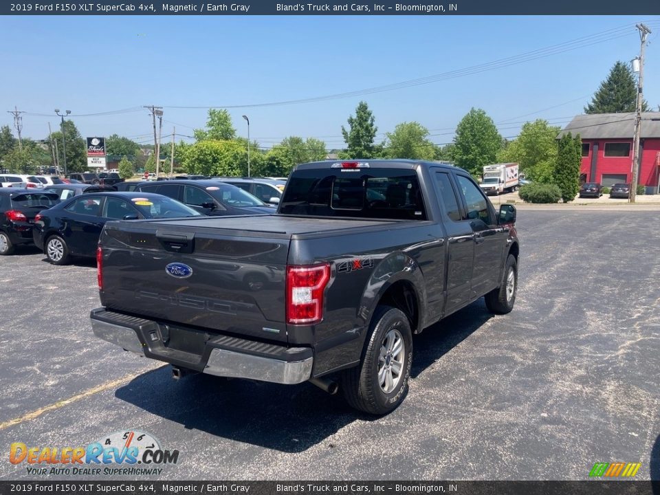 2019 Ford F150 XLT SuperCab 4x4 Magnetic / Earth Gray Photo #5