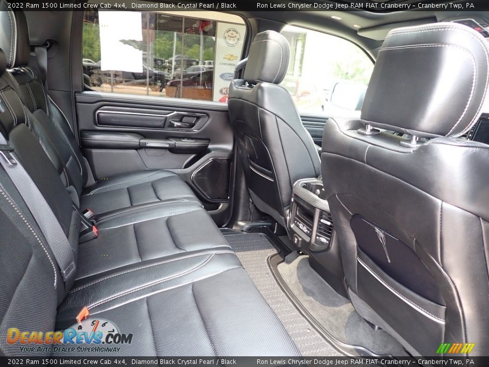 Rear Seat of 2022 Ram 1500 Limited Crew Cab 4x4 Photo #10