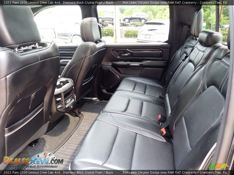 Rear Seat of 2022 Ram 1500 Limited Crew Cab 4x4 Photo #12