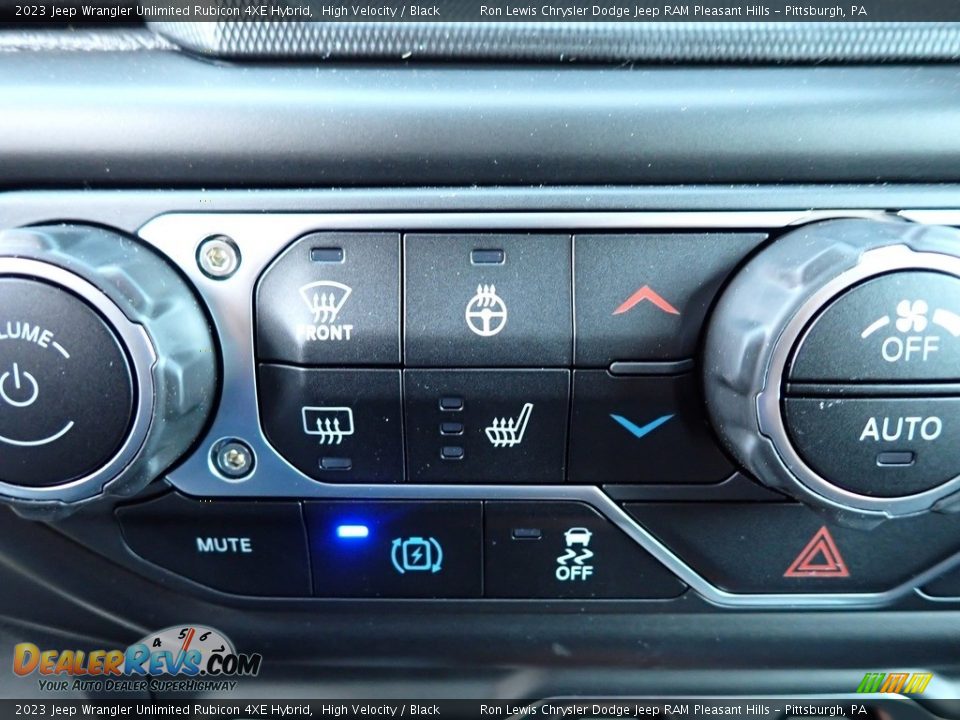 Controls of 2023 Jeep Wrangler Unlimited Rubicon 4XE Hybrid Photo #17