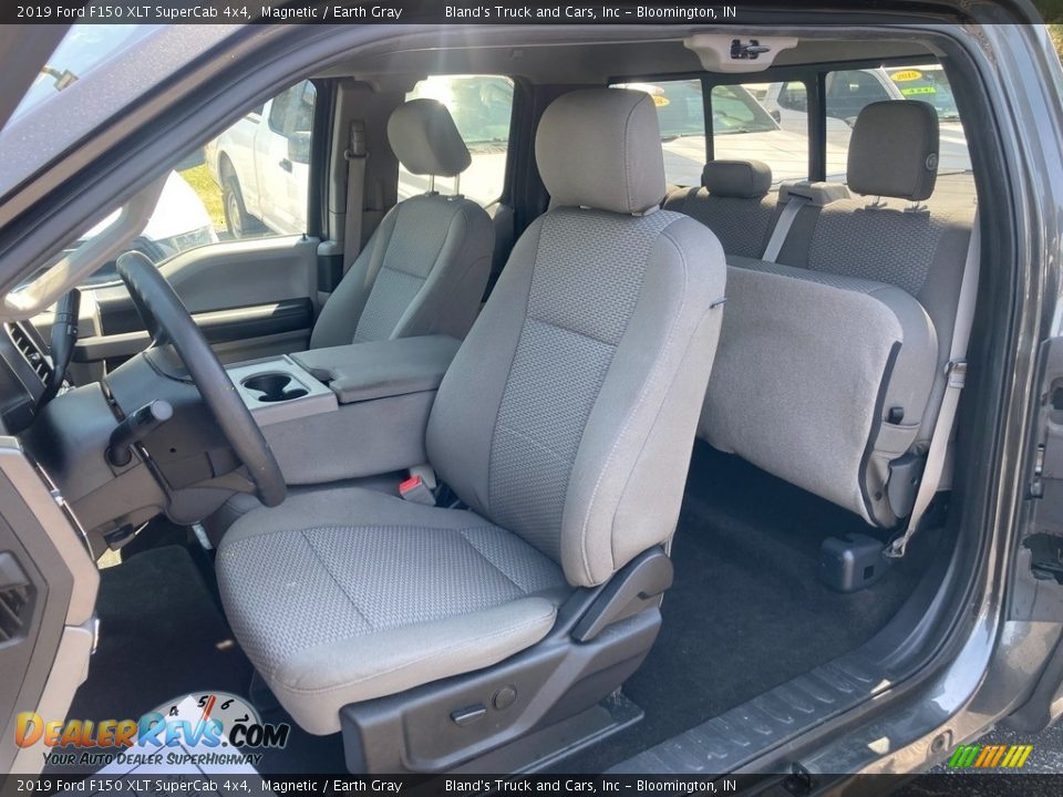 2019 Ford F150 XLT SuperCab 4x4 Magnetic / Earth Gray Photo #13