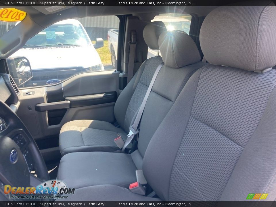 2019 Ford F150 XLT SuperCab 4x4 Magnetic / Earth Gray Photo #15