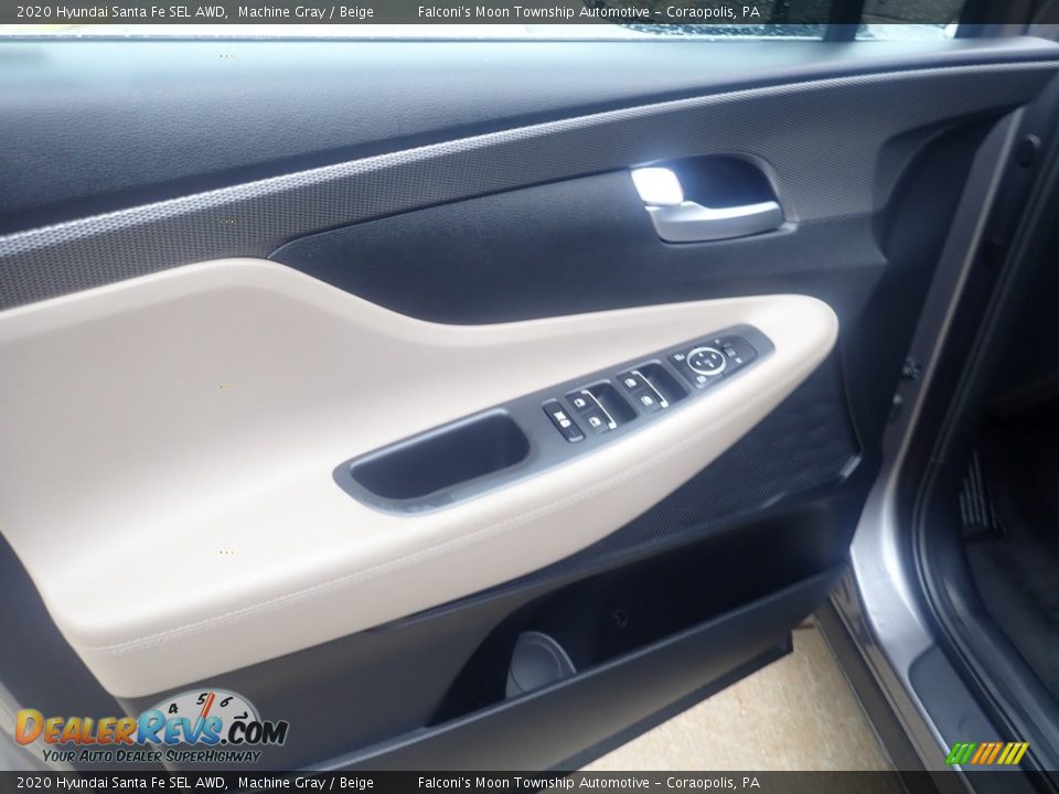 2020 Hyundai Santa Fe SEL AWD Machine Gray / Beige Photo #21