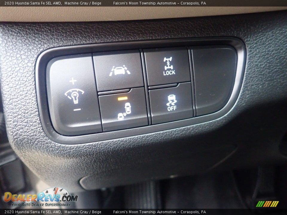 2020 Hyundai Santa Fe SEL AWD Machine Gray / Beige Photo #23