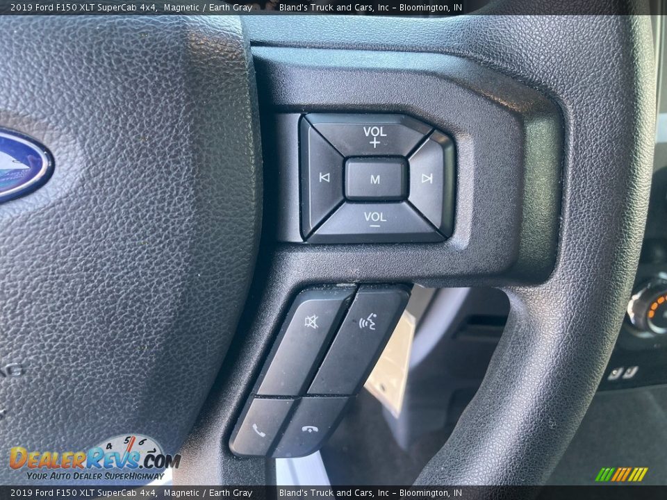 2019 Ford F150 XLT SuperCab 4x4 Magnetic / Earth Gray Photo #21