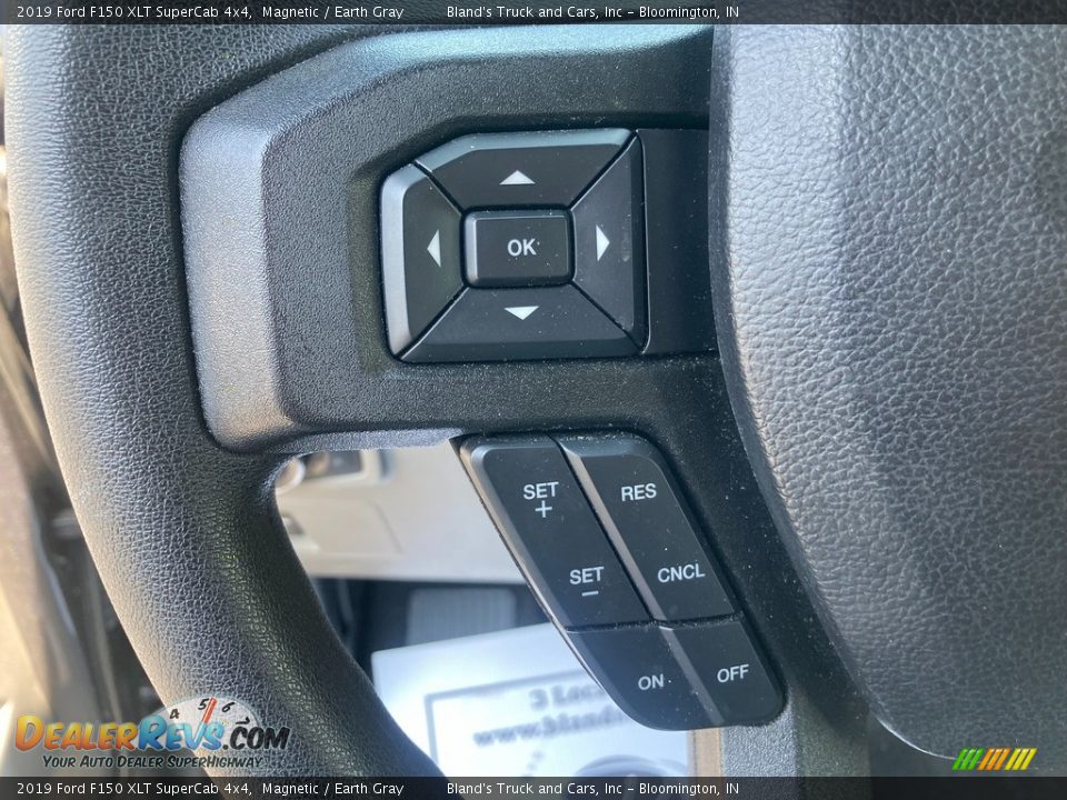 2019 Ford F150 XLT SuperCab 4x4 Magnetic / Earth Gray Photo #22