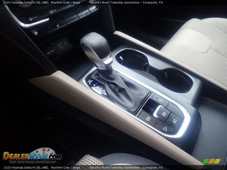 2020 Hyundai Santa Fe SEL AWD Machine Gray / Beige Photo #25
