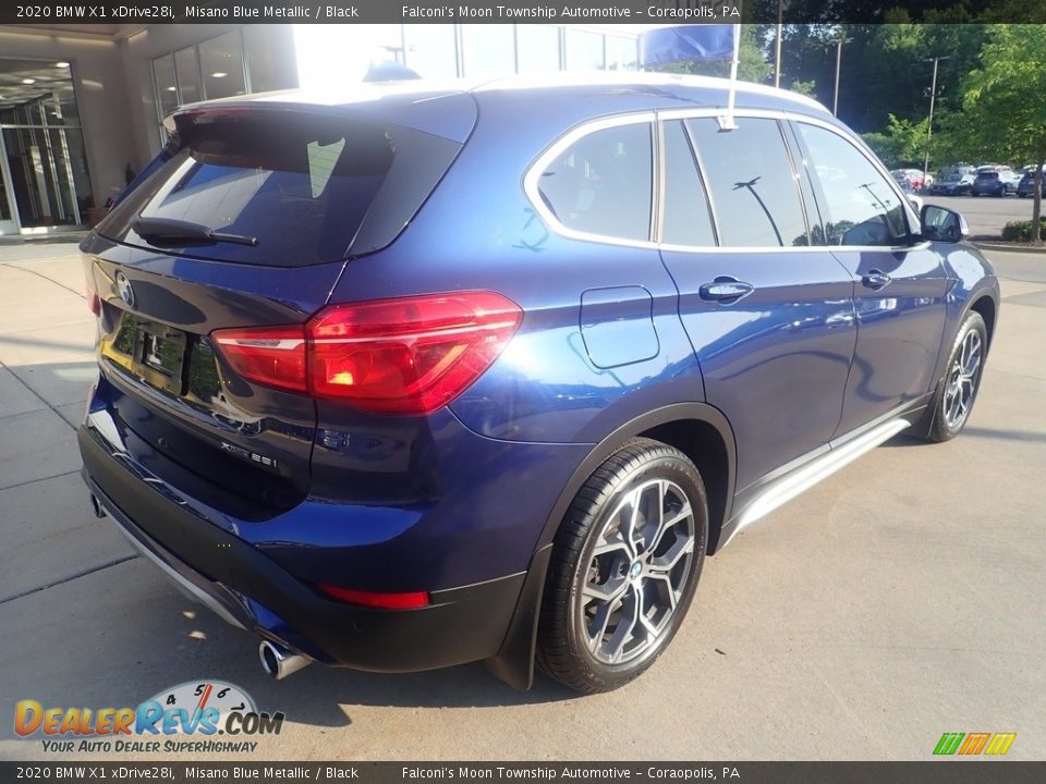 2020 BMW X1 xDrive28i Misano Blue Metallic / Black Photo #2