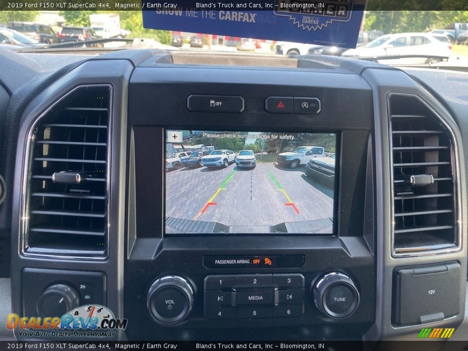 2019 Ford F150 XLT SuperCab 4x4 Magnetic / Earth Gray Photo #29