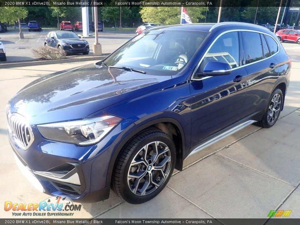 2020 BMW X1 xDrive28i Misano Blue Metallic / Black Photo #7