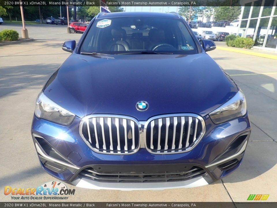 2020 BMW X1 xDrive28i Misano Blue Metallic / Black Photo #8