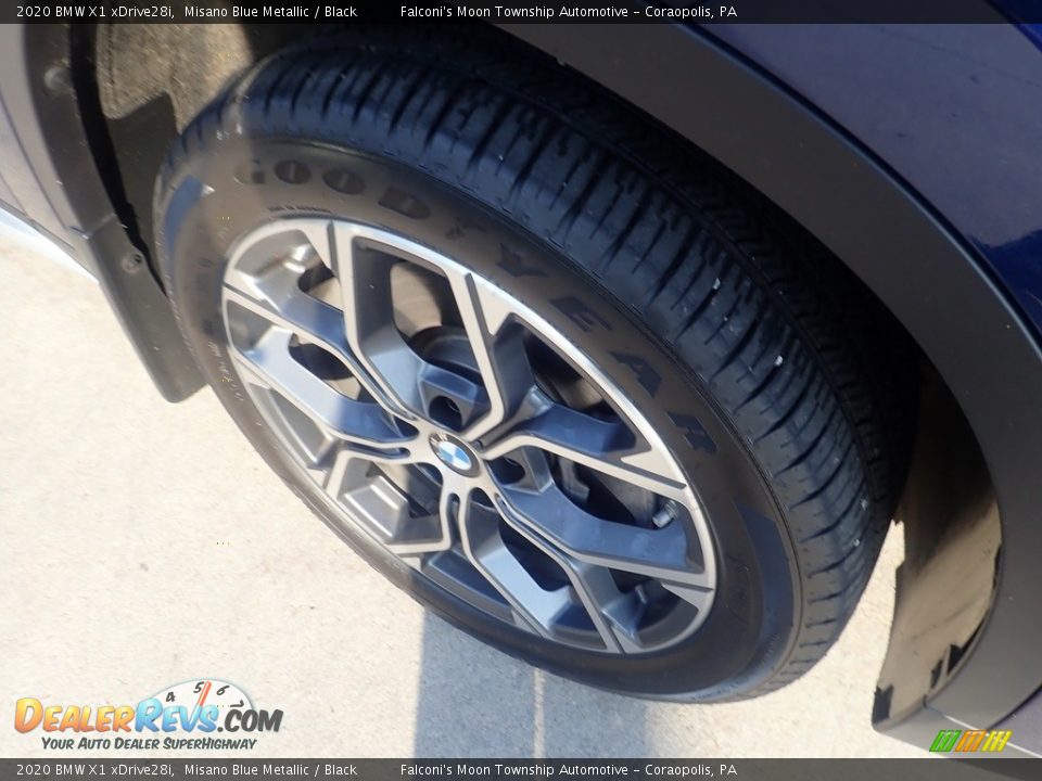 2020 BMW X1 xDrive28i Misano Blue Metallic / Black Photo #10
