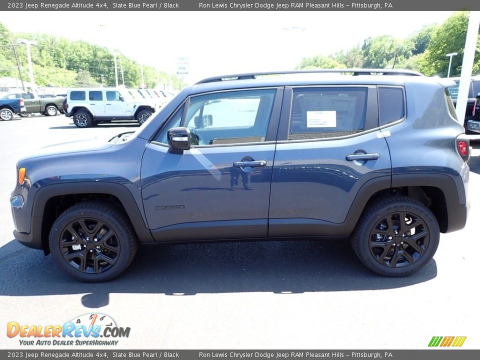 2023 Jeep Renegade Altitude 4x4 Slate Blue Pearl / Black Photo #2