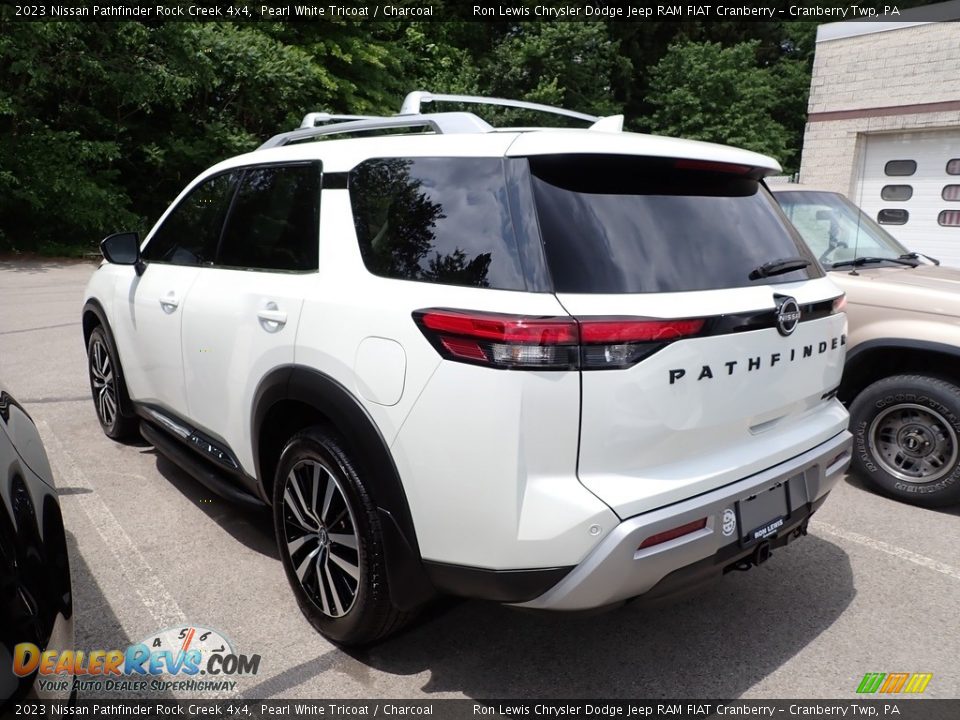 2023 Nissan Pathfinder Rock Creek 4x4 Pearl White Tricoat / Charcoal Photo #15