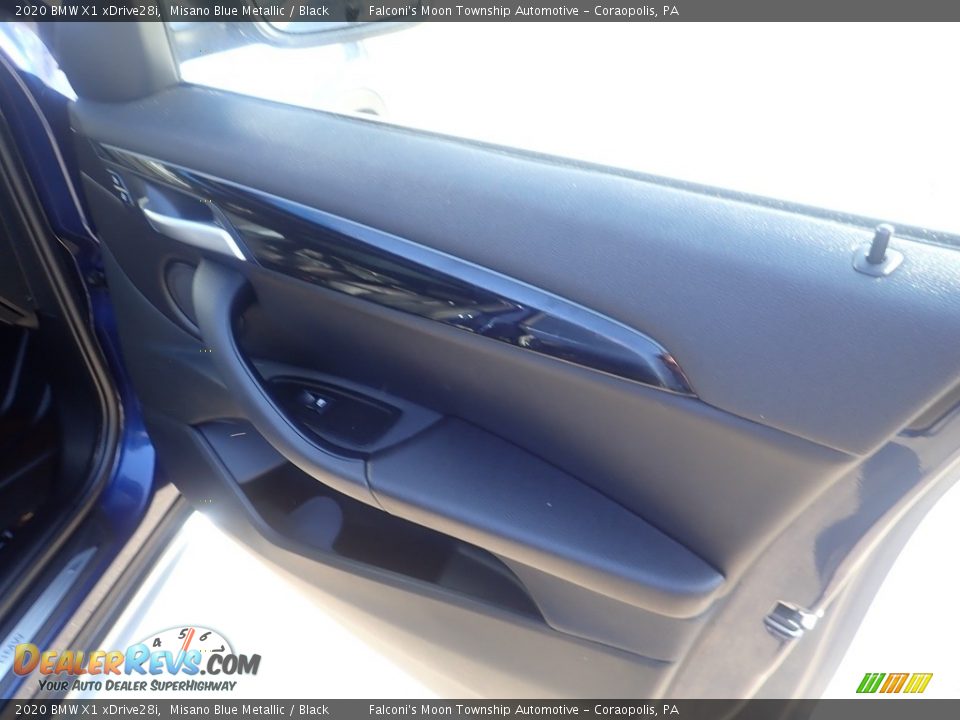 2020 BMW X1 xDrive28i Misano Blue Metallic / Black Photo #16