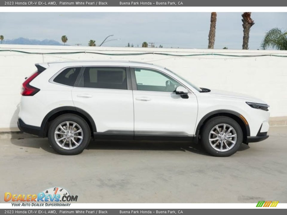 Platinum White Pearl 2023 Honda CR-V EX-L AWD Photo #8