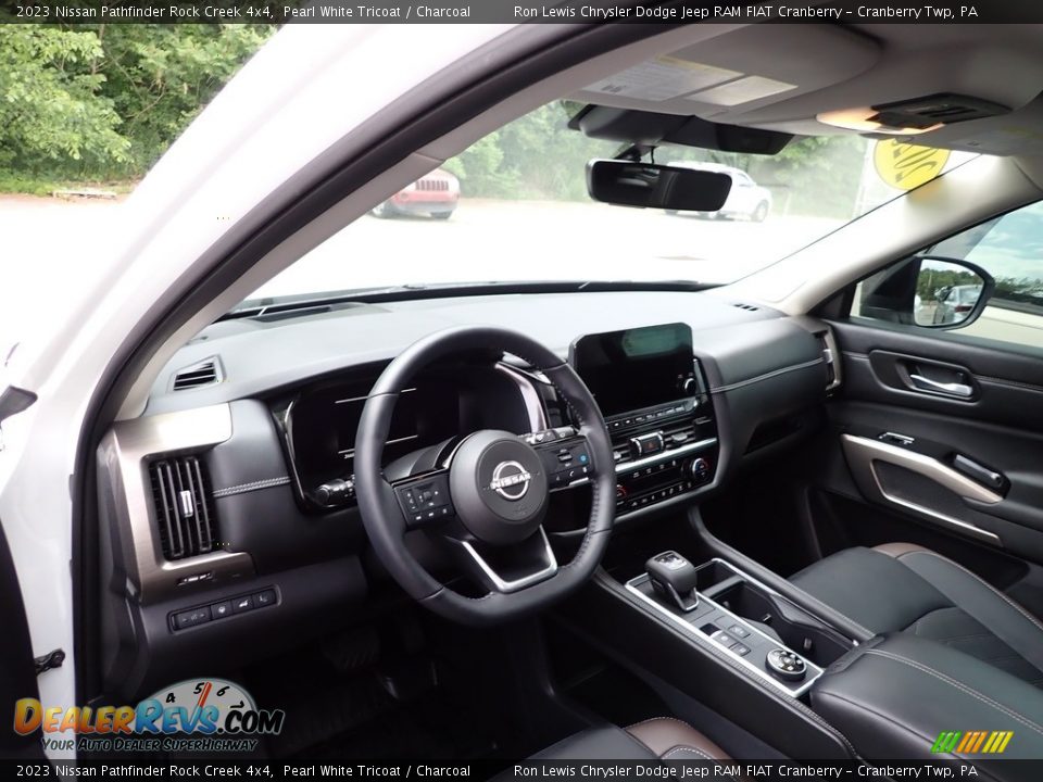 Front Seat of 2023 Nissan Pathfinder Rock Creek 4x4 Photo #21