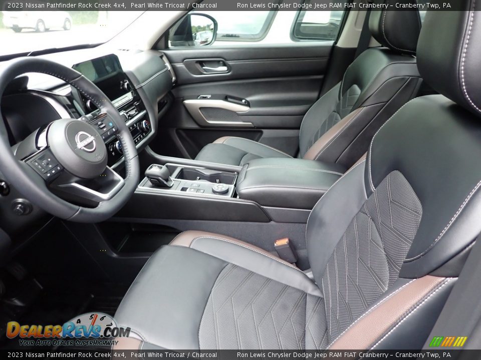 Charcoal Interior - 2023 Nissan Pathfinder Rock Creek 4x4 Photo #22