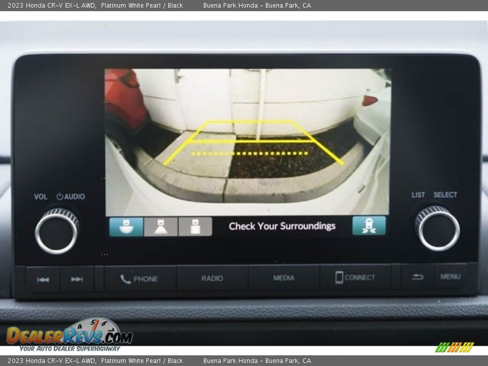 2023 Honda CR-V EX-L AWD Platinum White Pearl / Black Photo #14