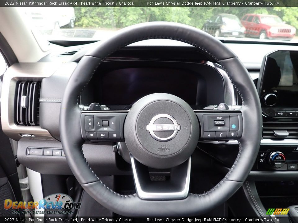 2023 Nissan Pathfinder Rock Creek 4x4 Steering Wheel Photo #28