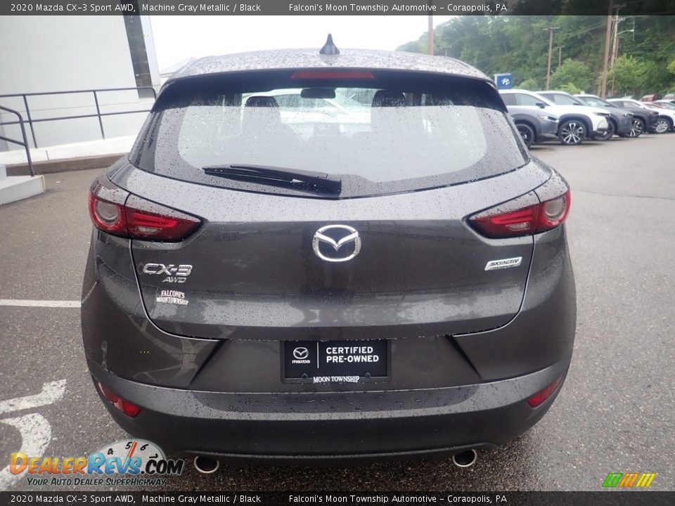 2020 Mazda CX-3 Sport AWD Machine Gray Metallic / Black Photo #3