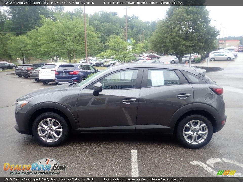 2020 Mazda CX-3 Sport AWD Machine Gray Metallic / Black Photo #6