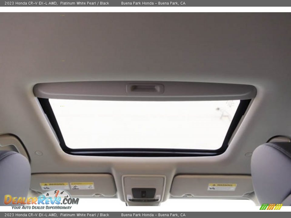 2023 Honda CR-V EX-L AWD Platinum White Pearl / Black Photo #23