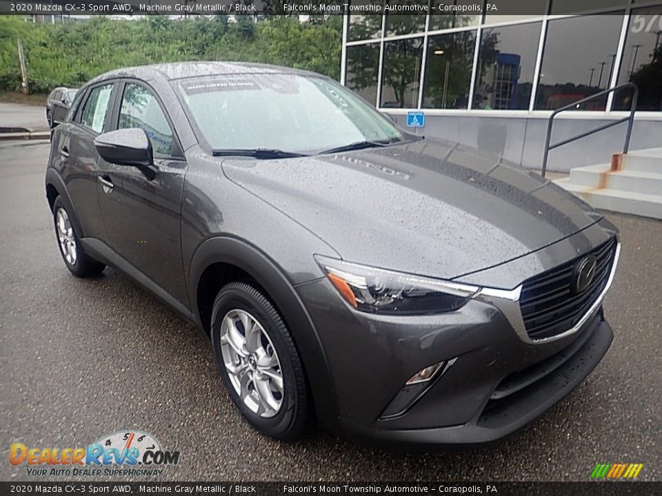 2020 Mazda CX-3 Sport AWD Machine Gray Metallic / Black Photo #9