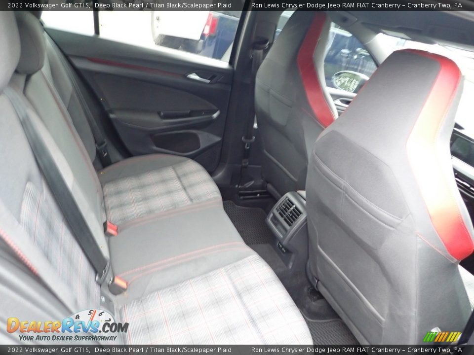 Rear Seat of 2022 Volkswagen Golf GTI S Photo #9