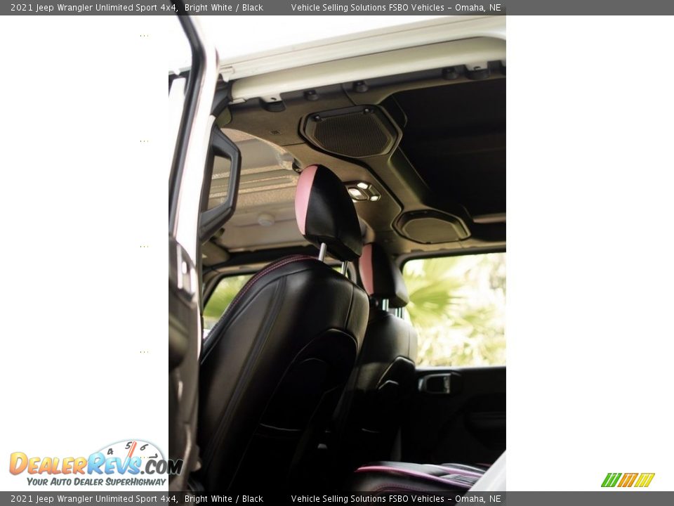 2021 Jeep Wrangler Unlimited Sport 4x4 Bright White / Black Photo #4