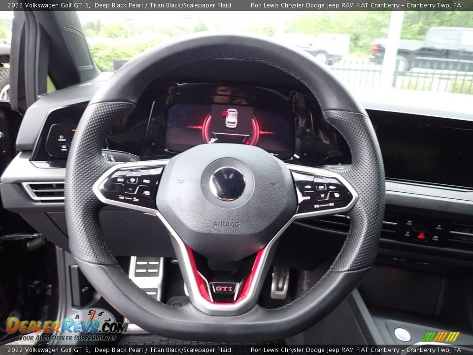 2022 Volkswagen Golf GTI S Steering Wheel Photo #16