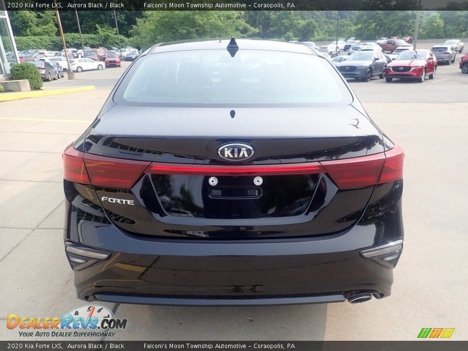 2020 Kia Forte LXS Aurora Black / Black Photo #3