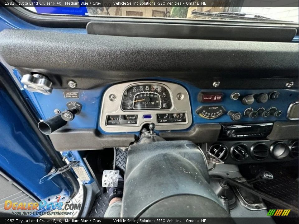 Dashboard of 1982 Toyota Land Cruiser FJ40 Photo #5