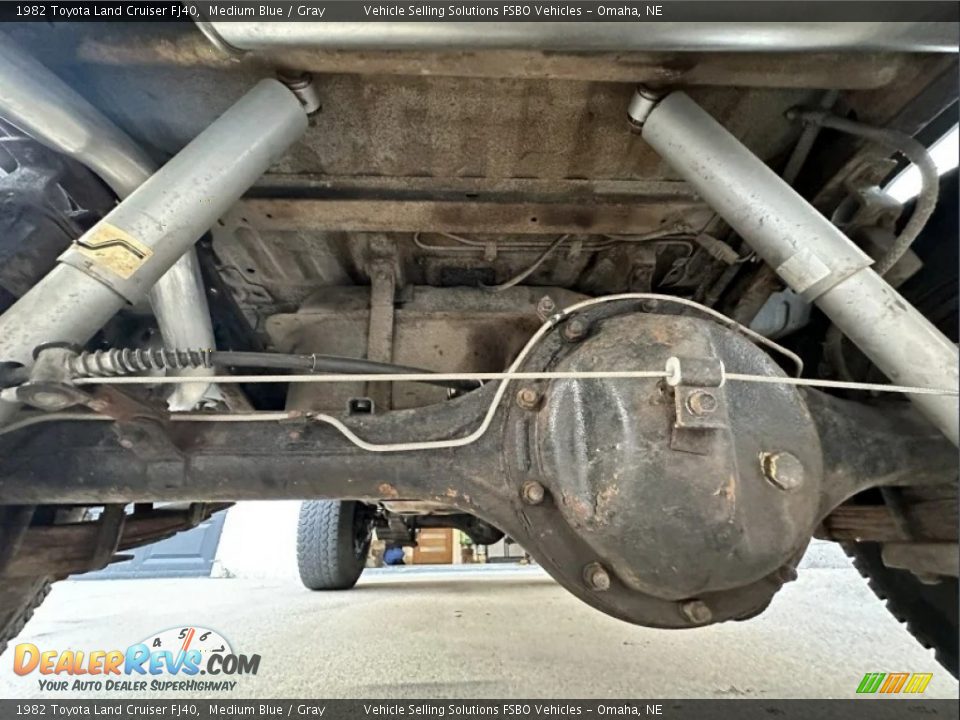 Undercarriage of 1982 Toyota Land Cruiser FJ40 Photo #17