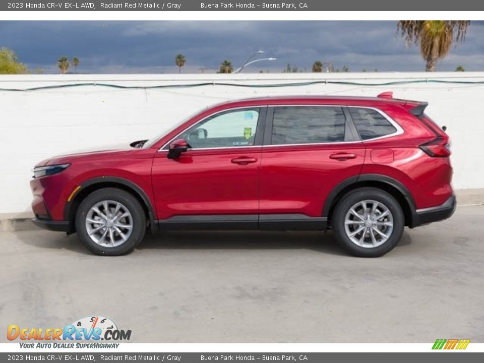 Radiant Red Metallic 2023 Honda CR-V EX-L AWD Photo #6