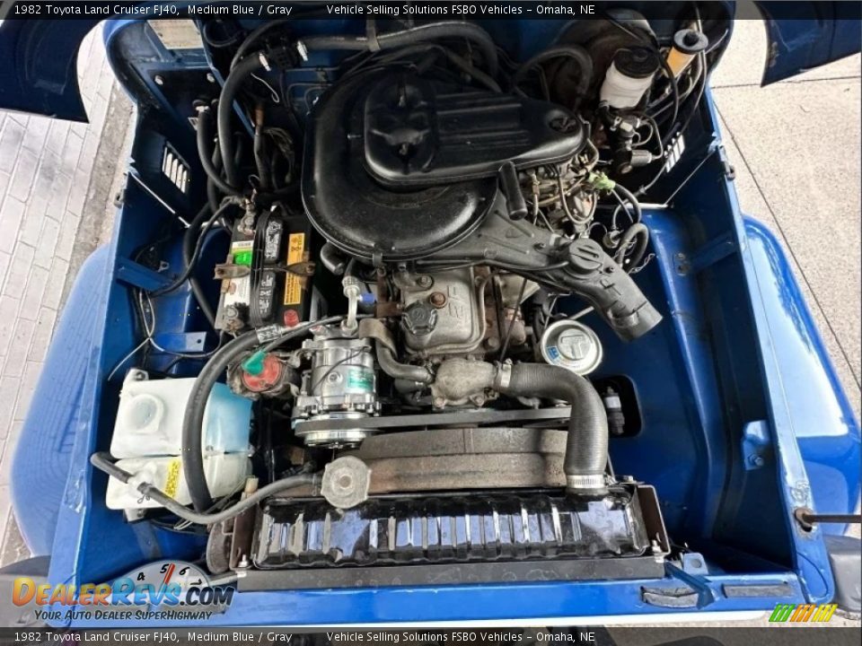 1982 Toyota Land Cruiser FJ40 4.2 Liter OHV 12-Valve Inline 6 Cylinder Engine Photo #23