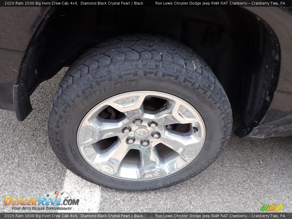 2020 Ram 1500 Big Horn Crew Cab 4x4 Diamond Black Crystal Pearl / Black Photo #5