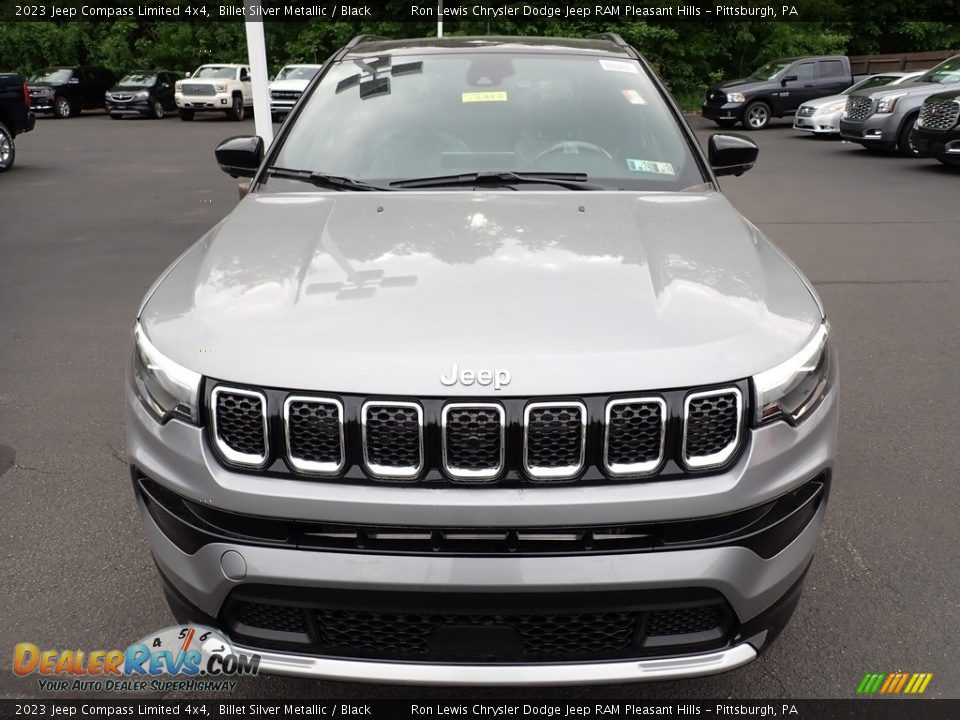 2023 Jeep Compass Limited 4x4 Billet Silver Metallic / Black Photo #9