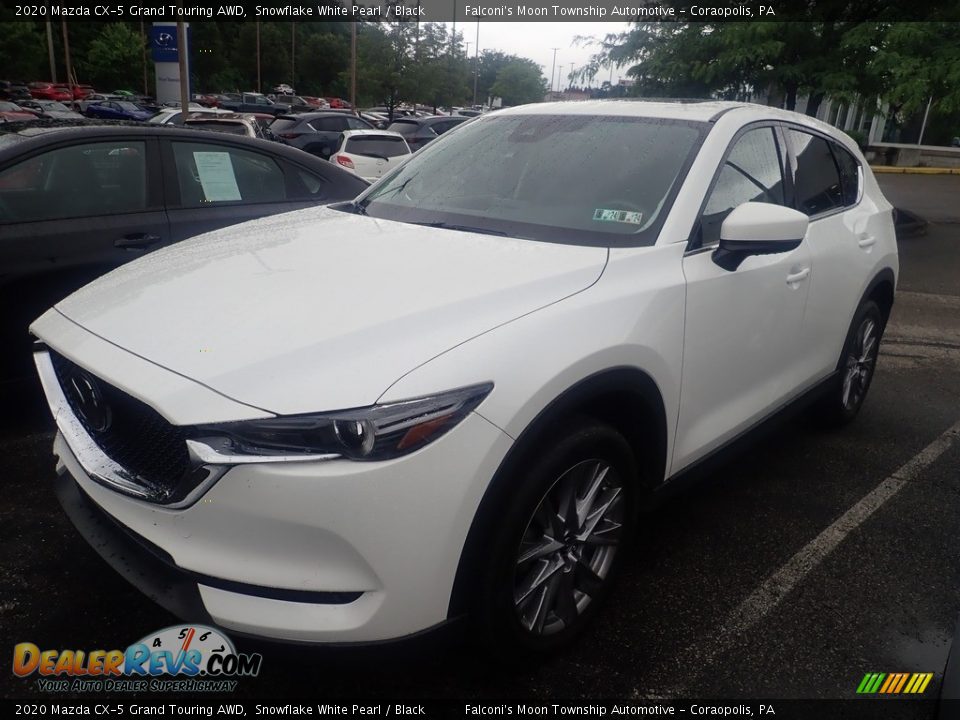 2020 Mazda CX-5 Grand Touring AWD Snowflake White Pearl / Black Photo #1