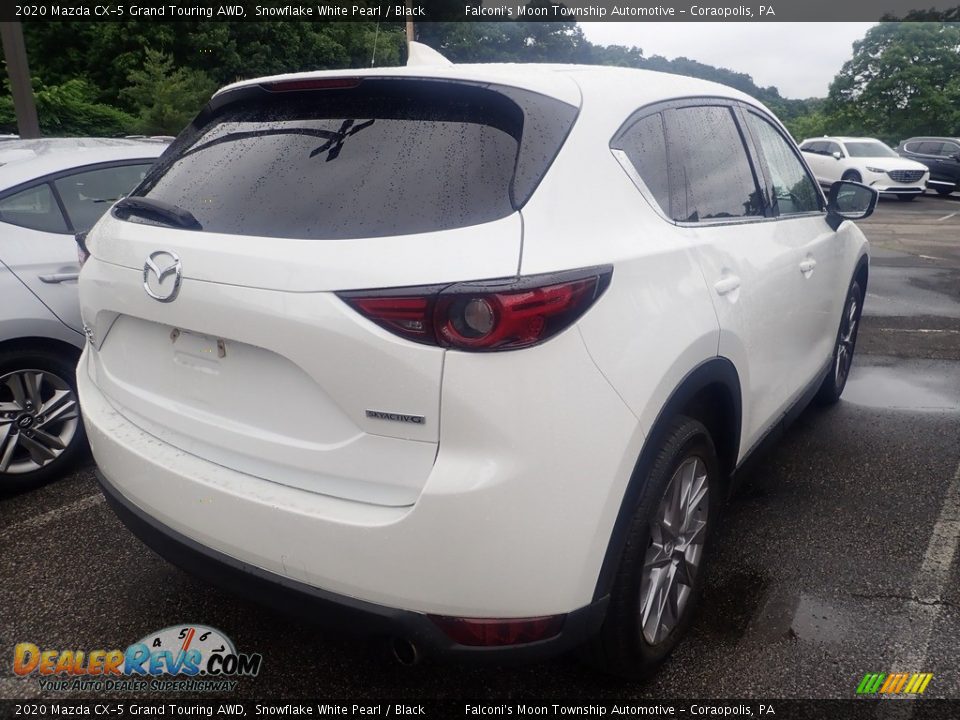 2020 Mazda CX-5 Grand Touring AWD Snowflake White Pearl / Black Photo #4