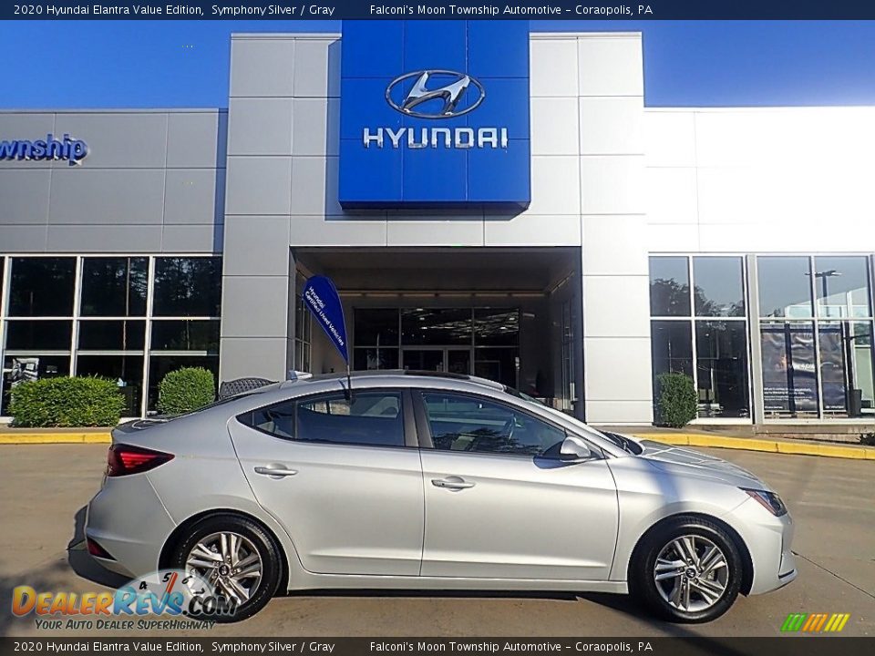 2020 Hyundai Elantra Value Edition Symphony Silver / Gray Photo #1