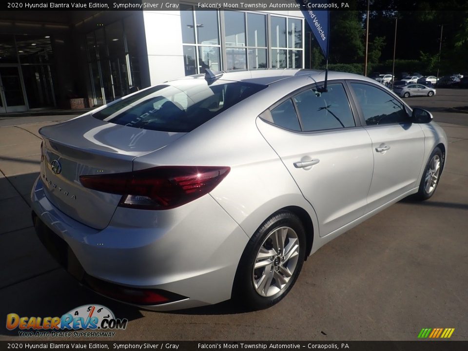 2020 Hyundai Elantra Value Edition Symphony Silver / Gray Photo #2