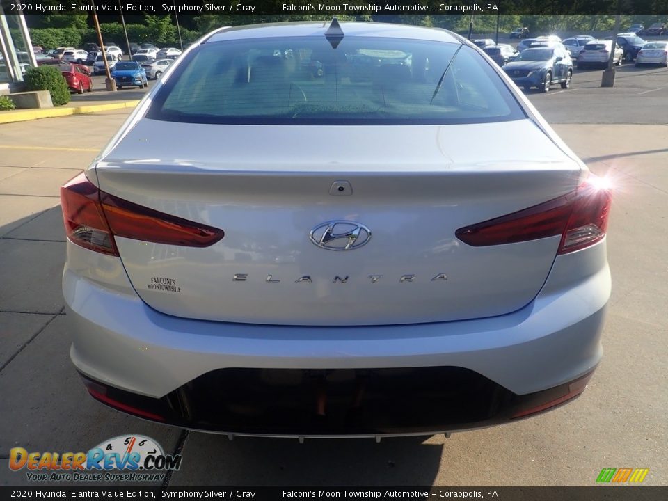 2020 Hyundai Elantra Value Edition Symphony Silver / Gray Photo #3