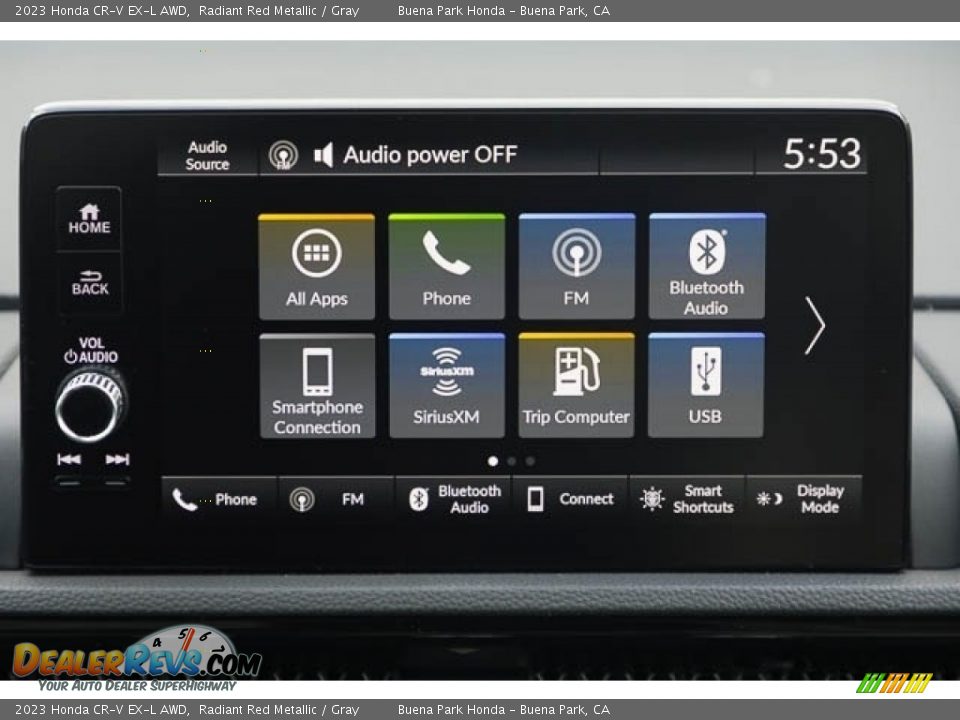 2023 Honda CR-V EX-L AWD Radiant Red Metallic / Gray Photo #31