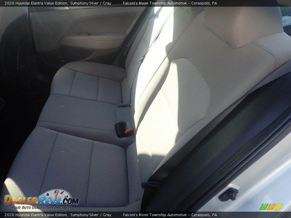 2020 Hyundai Elantra Value Edition Symphony Silver / Gray Photo #17
