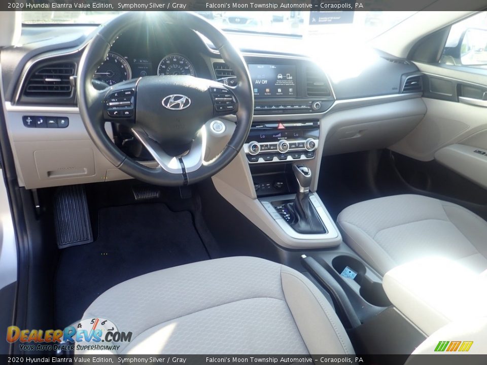 2020 Hyundai Elantra Value Edition Symphony Silver / Gray Photo #18