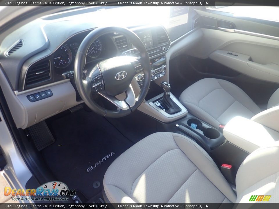 2020 Hyundai Elantra Value Edition Symphony Silver / Gray Photo #22